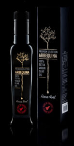 Arbequina botellaycaja 153x300