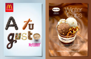 Fotografia Publicidad McDonalds y Haagen Dazs 300x195